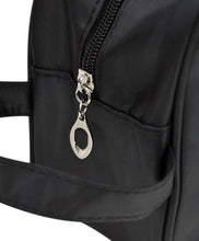 Load image into Gallery viewer, Side pocket and zipper detail on Umo Lorenzo travel bag