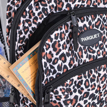 Load image into Gallery viewer, Parquet Cheetah Print Novelty Backpack