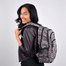 Load image into Gallery viewer, Animal print novelty backpack for school or travel