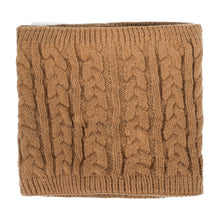 Load image into Gallery viewer, Cable Knit Neck Warmer for Winter