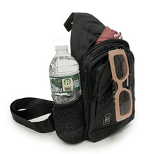 Load image into Gallery viewer, Unisex Crossbody Sling Bag with Mesh Side Pocket