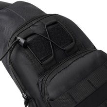 Load image into Gallery viewer, Spacious Black Crossbody Sling Bag - Adjustable Strap with Dual Compartments