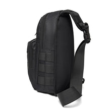 Load image into Gallery viewer, Stylish Crossbody Sling Bag with Netted Side Pocket - Adjustable Strap - Black