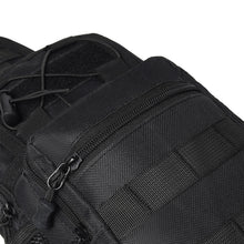 Load image into Gallery viewer, Stylish Crossbody Sling Bag with Netted Side Pocket - Adjustable Strap - Black