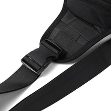 Load image into Gallery viewer, Stylish Crossbody Sling Bag with Netted Side Pocket - Adjustable Strap - Black