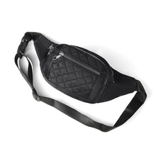 Load image into Gallery viewer, Nylon Quilted Waist Fanny Pack