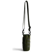 Load image into Gallery viewer, Green MOLLE-style bottle bag for hiking and outdoor use
