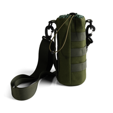 Load image into Gallery viewer, Tactical drawstring crossbody bag for water bottle carrying
