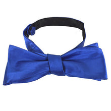 Load image into Gallery viewer, Freestyle french blue woven bow tie ready to wear