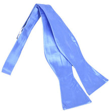 Load image into Gallery viewer, Freestyle sky blue woven bow tie made from micro polyester