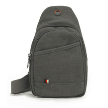Load image into Gallery viewer, Nylon Canvas Sling Bag with Adjustable Strap
