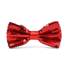 Load image into Gallery viewer, Men's Big & Tall Sparkle Sequin Banded Bow Tie