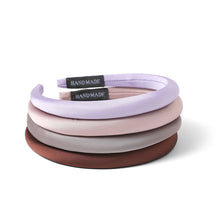 Load image into Gallery viewer, Ladies Classic Solid Color Satin Headband