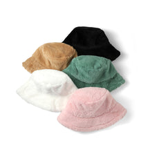 Load image into Gallery viewer, Nollia Ladies Faux Fur Plush Bucket Hat