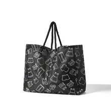 Load image into Gallery viewer, Collapsible Fabric Laundry Bag with Strap, Easy to Carry