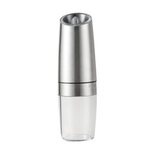 Load image into Gallery viewer, Gravity Electric Salt and Pepper Grinder – Battery-Operated Mill with LED Light & Adjustable Coarseness