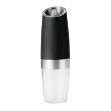 Load image into Gallery viewer, Gravity Electric Salt and Pepper Grinder – Battery-Operated Mill with LED Light & Adjustable Coarseness