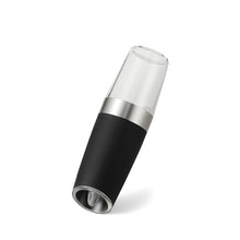 Load image into Gallery viewer, Gravity Electric Salt and Pepper Grinder – Battery-Operated Mill with LED Light & Adjustable Coarseness
