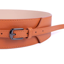 Load image into Gallery viewer, Women's Adjustable Wide Buckle Belt
