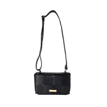 Load image into Gallery viewer, Nollia PU Woven Crossbody Bag with Adjustable Strap