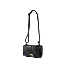 Load image into Gallery viewer, Nollia PU Woven Crossbody Bag with Adjustable Strap