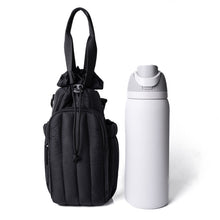 Load image into Gallery viewer, Nollia Quilted Nylon Water Bottle Holder - Stylish & Functional Crossbody - 5 Colors