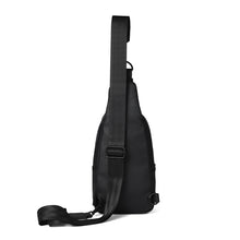 Load image into Gallery viewer, Black PU Leather Crossbody Bag – Durable & Versatile