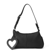 Load image into Gallery viewer, Sydnee Shoulder Bag with Heart Mirror Charm