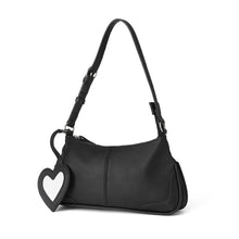 Load image into Gallery viewer, Sydnee Shoulder Bag with Heart Mirror Charm
