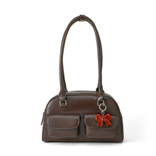 Load image into Gallery viewer, Frankie Shoulder Bag with Bow Heart Charm