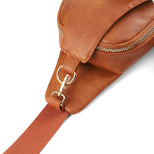 Load image into Gallery viewer, Ladies PU Crossbody sling bag with Adjustable Strap