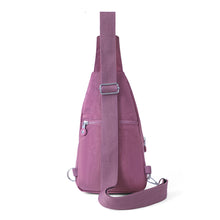 Load image into Gallery viewer, Ladies Sporty Nylon Sling Bag