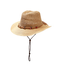 Load image into Gallery viewer, Ladies Straw Western Cowboy Hat