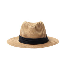 Load image into Gallery viewer, Ladies Wide Brim Straw Sun Hat