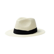 Load image into Gallery viewer, Ladies Wide Brim Straw Sun Hat