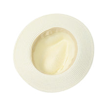 Load image into Gallery viewer, Ladies Wide Brim Straw Sun Hat
