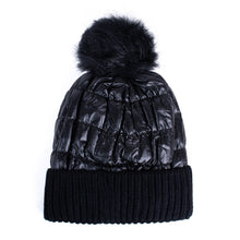 Load image into Gallery viewer, Acrylic Winter Beanie Hat with Pom