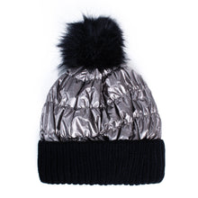 Load image into Gallery viewer, Acrylic Winter Beanie Hat with Pom