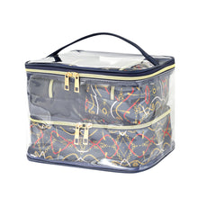 Load image into Gallery viewer, 4pc Fashion Chain Print Cosmetic Set