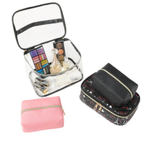 Load image into Gallery viewer, 4pc Paris Theme Cosmetic Set