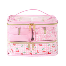 Load image into Gallery viewer, 4pc Cherries Cosmetic Set