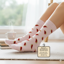 Load image into Gallery viewer, Nollia Women's Watermelon Novelty Socks