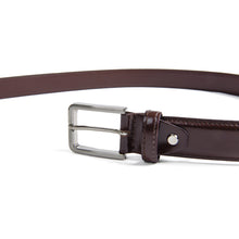 Load image into Gallery viewer, Umo Lorenzo Men's Cut to Fit Genuine Leather Belt – Brown