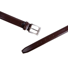 Load image into Gallery viewer, Umo Lorenzo Men's Cut to Fit Genuine Leather Belt – Brown