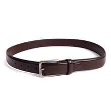 Load image into Gallery viewer, Umo Lorenzo Men's Cut to Fit Genuine Leather Belt – Brown