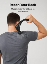 Load image into Gallery viewer, Man using Parquet massage tool for shoulder pain relief