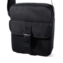Load image into Gallery viewer, Men'sclose up black polyester everyday crossbody pouch