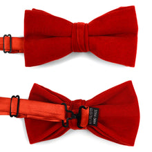 Load image into Gallery viewer, Men's Velvet Banded Bow Tie