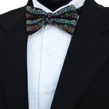 Load image into Gallery viewer, Men's Music Note Banded Bow Tie