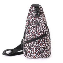 Load image into Gallery viewer, Leopard Print Sling Bag – Fashionable Crossbody for On-the-Go Style